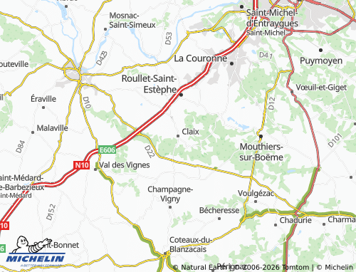 Mapa MICHELIN Claix - ViaMichelin