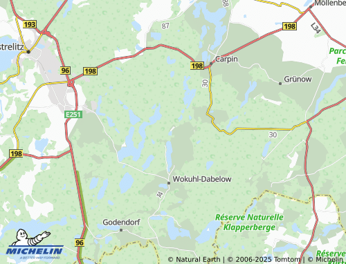 MICHELIN-Landkarte Wutschendorf - ViaMichelin