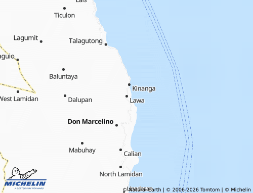 MICHELIN Lawa map - ViaMichelin