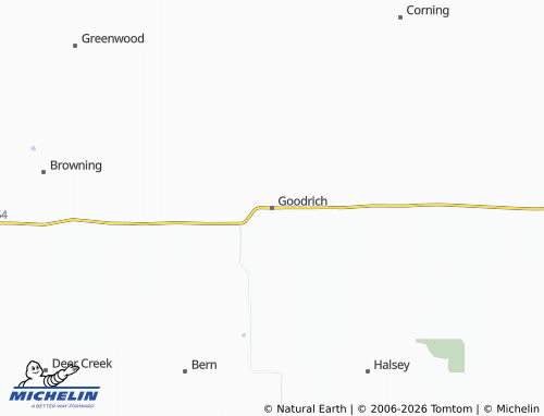 Mappa MICHELIN Goodrich - ViaMichelin