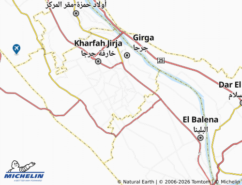 Mappa MICHELIN al-Majabirah - ViaMichelin