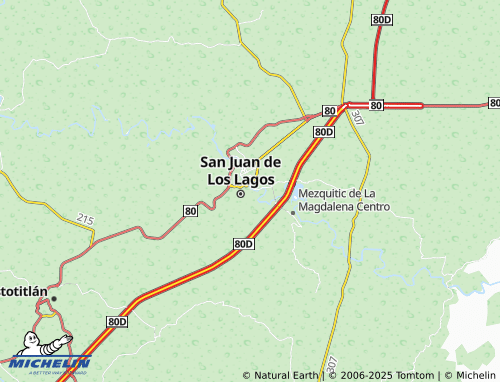 Mappa MICHELIN Niños Héroes - ViaMichelin
