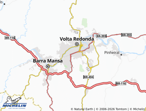 Mapa MICHELIN Bela Vista - ViaMichelin