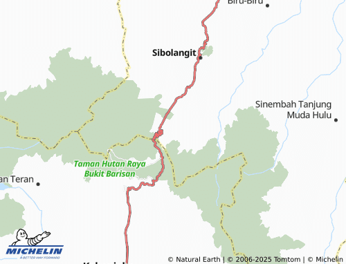 MICHELIN Sikeben map - ViaMichelin