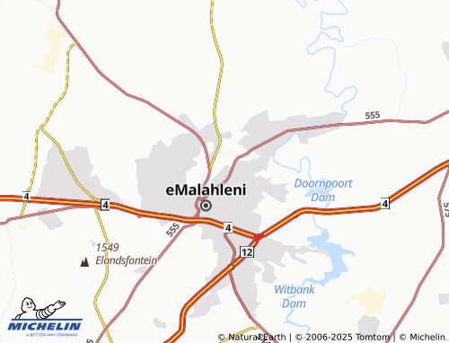 MICHELIN Blanchville map - ViaMichelin