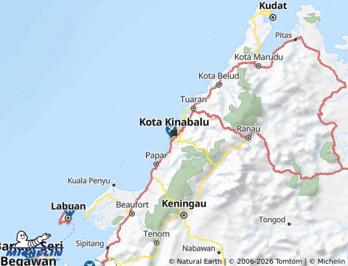MICHELIN-Landkarte Sabah - ViaMichelin