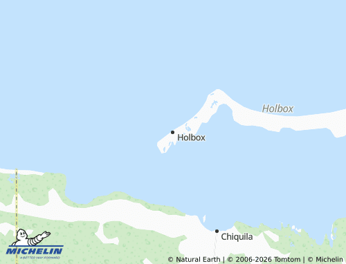 Mapa MICHELIN Holbox - ViaMichelin
