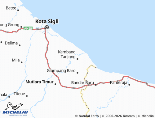 Mappa MICHELIN Kembang Tanjong - ViaMichelin