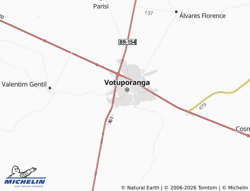 Mapa MICHELIN Vila Nova - ViaMichelin