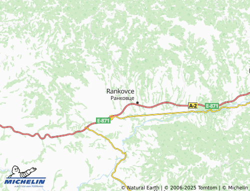 MICHELIN Otoshnica map - ViaMichelin