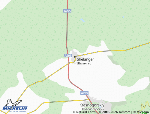 MICHELIN-Landkarte Shelanger - ViaMichelin