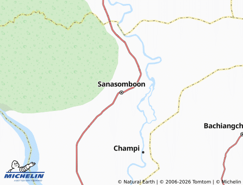 Mappa MICHELIN Sanasomboon - ViaMichelin