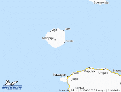 MICHELIN Binalayan East map - ViaMichelin