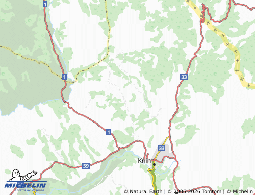 Mappa MICHELIN Radljevac - ViaMichelin