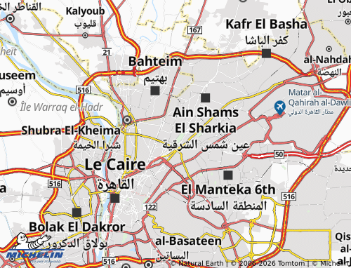 MICHELIN Masaken El Saudia map - ViaMichelin