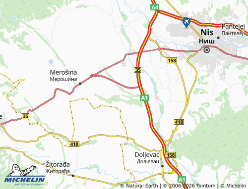 Mapa MICHELIN Balajnac - ViaMichelin