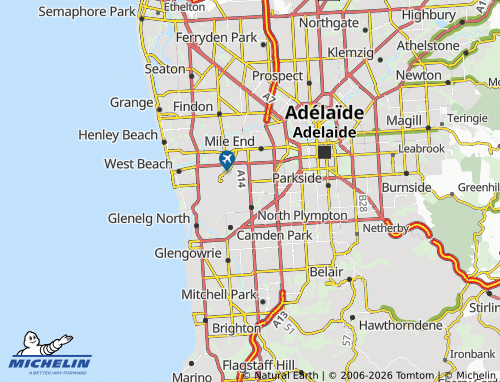 MICHELIN-Landkarte Netley - ViaMichelin