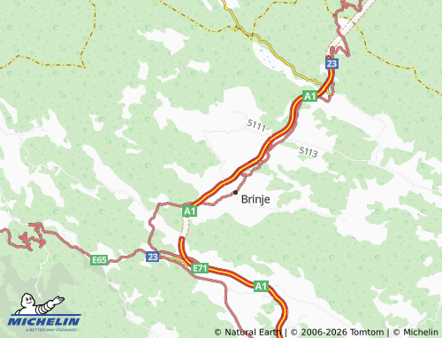 Mapa MICHELIN Jurani - ViaMichelin