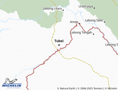 MICHELIN Tubei map - ViaMichelin