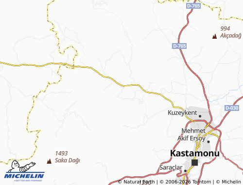 Mapa MICHELIN Talipler - ViaMichelin