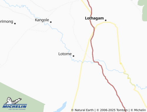 MICHELIN Lotome map - ViaMichelin