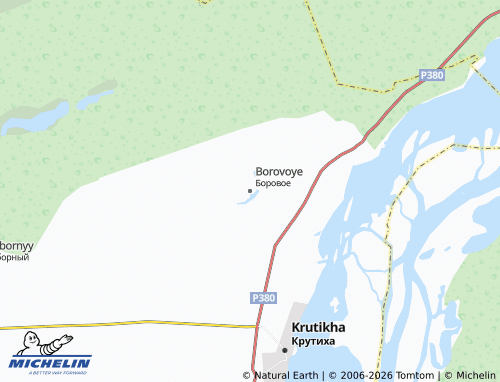 MICHELIN-Landkarte Borovoye - ViaMichelin