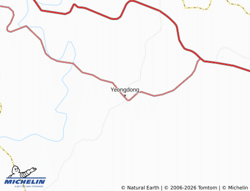 Mappa MICHELIN Yeongdong - ViaMichelin