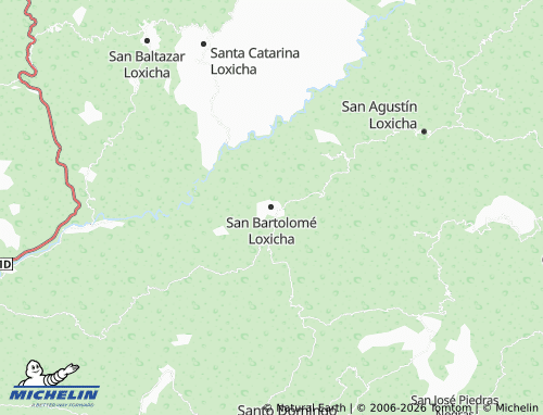 Mapa MICHELIN San Bartolomé Loxicha - ViaMichelin