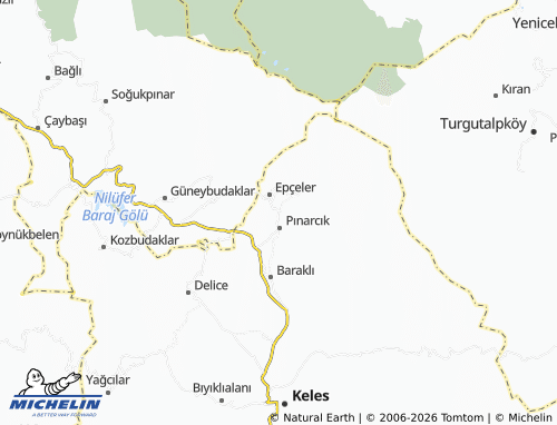 MICHELIN-Landkarte Dağdibi - ViaMichelin