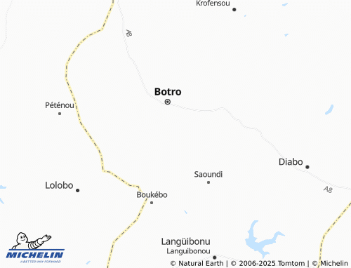MICHELIN Kombo map - ViaMichelin