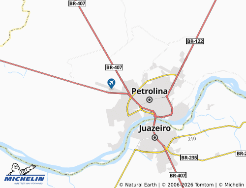 Mapa MICHELIN São Gonçalo - ViaMichelin