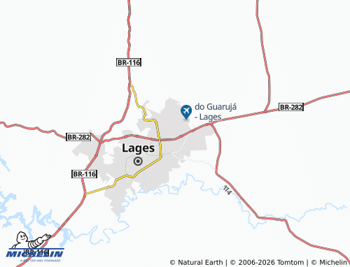 MICHELIN da Bates map - ViaMichelin