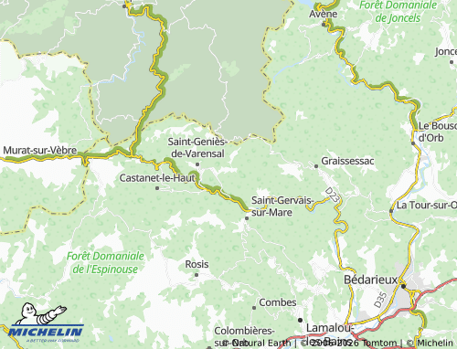 Mappa MICHELIN Peyremale - ViaMichelin