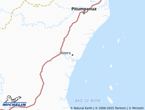 MICHELIN Keera map - ViaMichelin