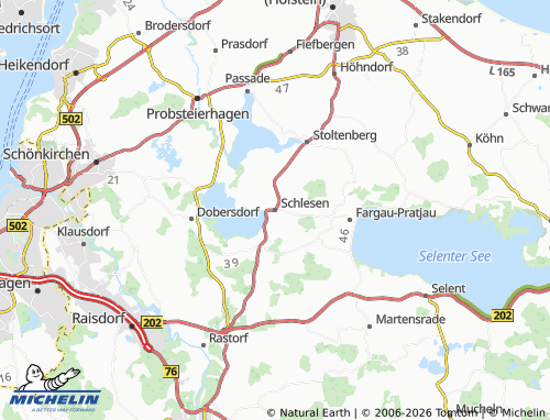 Mappa MICHELIN Schlesen - ViaMichelin