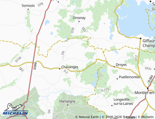 Mappa MICHELIN Joncreuil - ViaMichelin