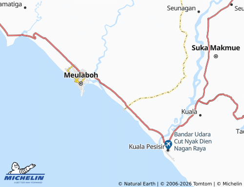 MICHELIN Gunong Kleng map - ViaMichelin