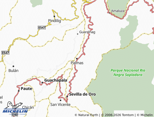 MICHELIN Palmas map - ViaMichelin
