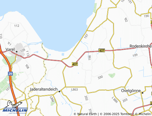 MICHELIN Süderschweiburg map - ViaMichelin