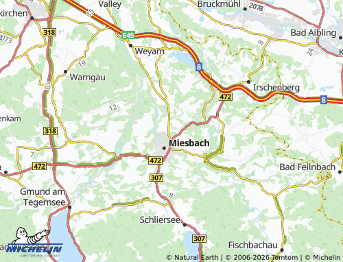 MICHELIN Ottl map - ViaMichelin