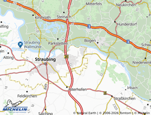 MICHELIN-Landkarte Oberöbling - ViaMichelin
