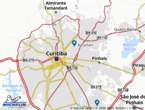 MICHELIN Jardim Social map - ViaMichelin