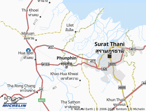 MICHELIN-Landkarte Khlong Noi - ViaMichelin