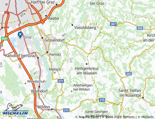 MICHELIN Bärndorf map - ViaMichelin