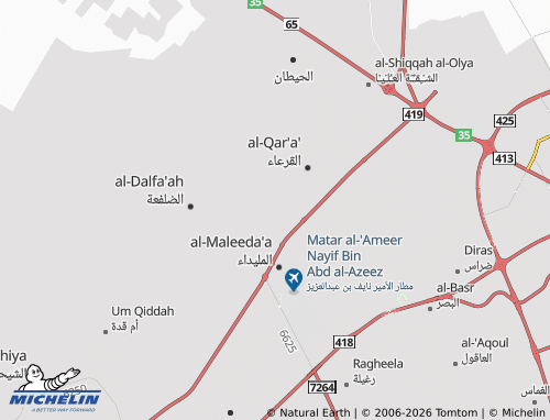 MICHELIN-Landkarte al-Jami'ah - ViaMichelin