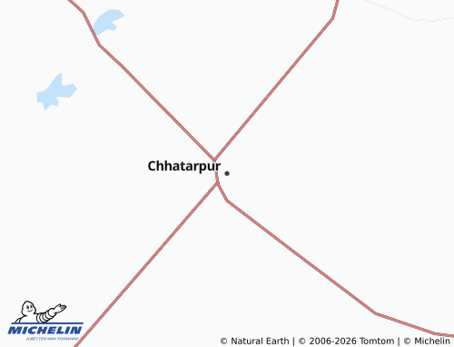 Carte MICHELIN Chhatarpur - ViaMichelin