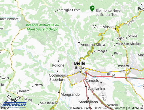 Mapa MICHELIN Pralungo - ViaMichelin