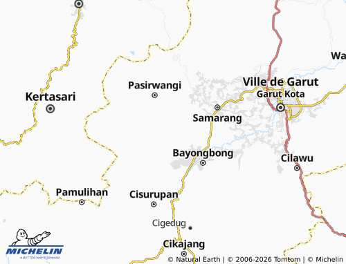 MICHELIN Cinta Damai map - ViaMichelin