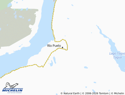 Mappa MICHELIN Río Puelo - ViaMichelin