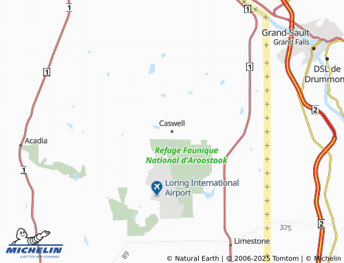 MICHELIN Caswell map - ViaMichelin